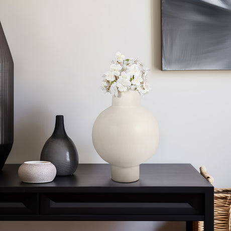 BUBBLE VASE WHITE