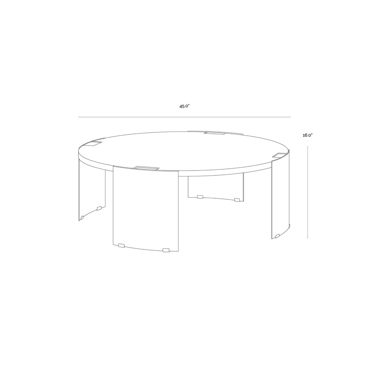GALLUS COFFEE TABLE