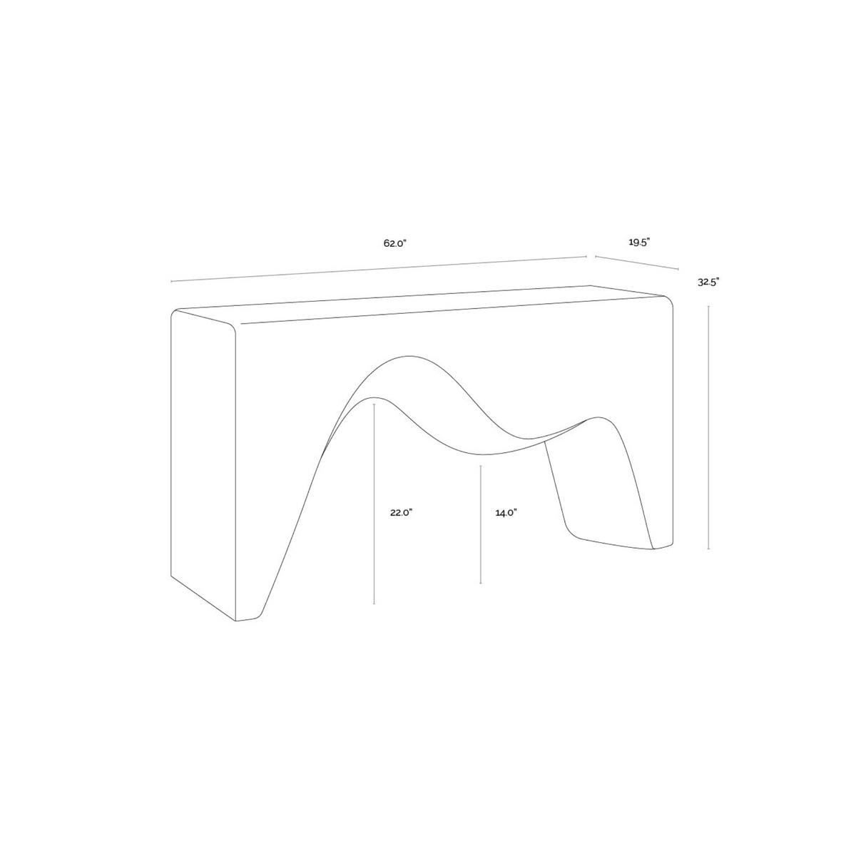 MONTANUS CONSOLE TABLE