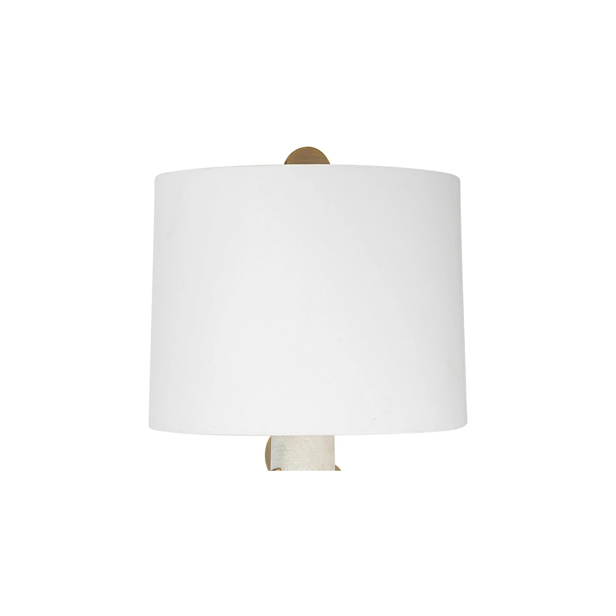 HALF MOON MARBLE TABLE LAMP - FLOOR MODEL