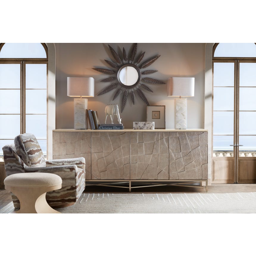 WESTWOOD SILVER LEAF CREDENZA