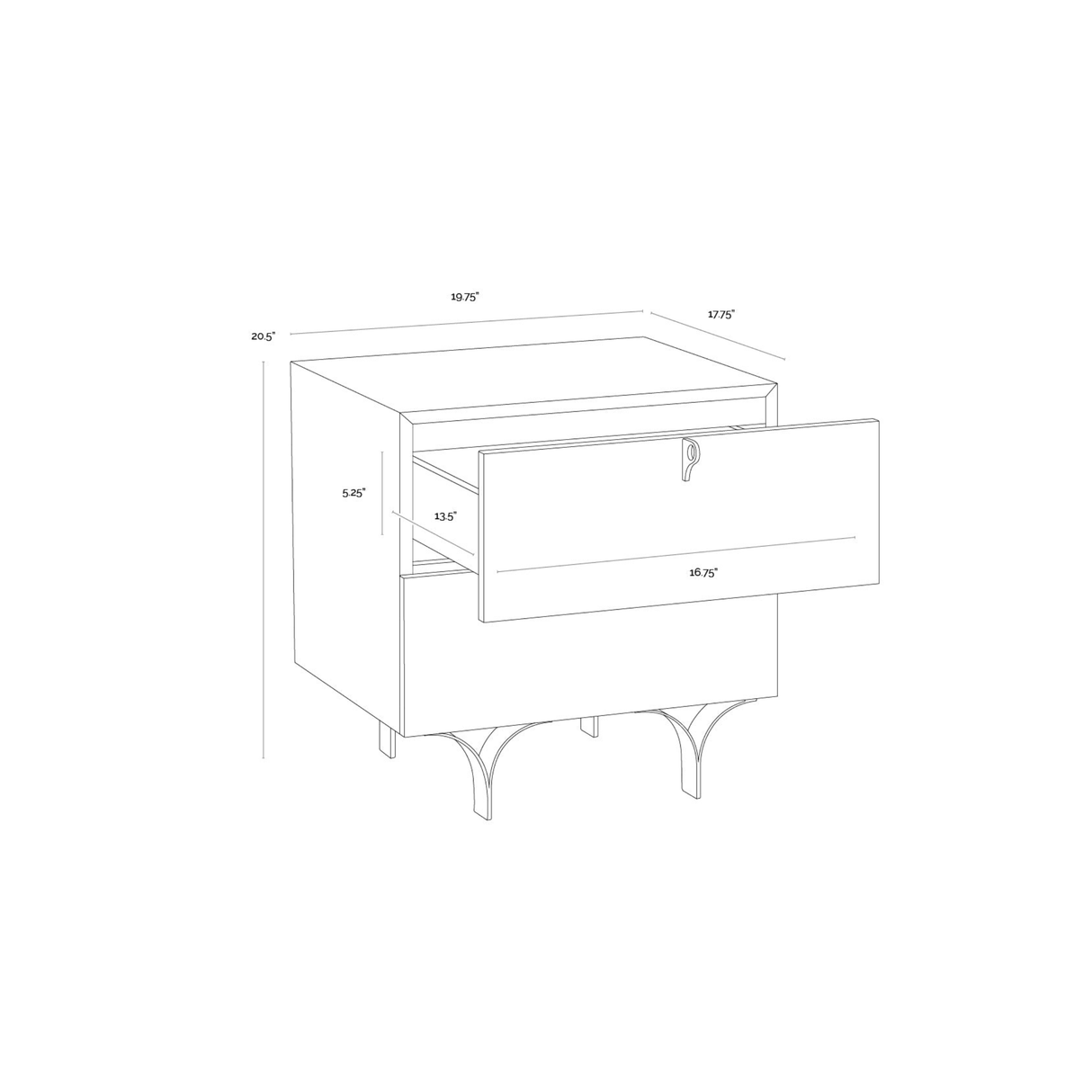 CELINE NIGHTSTAND