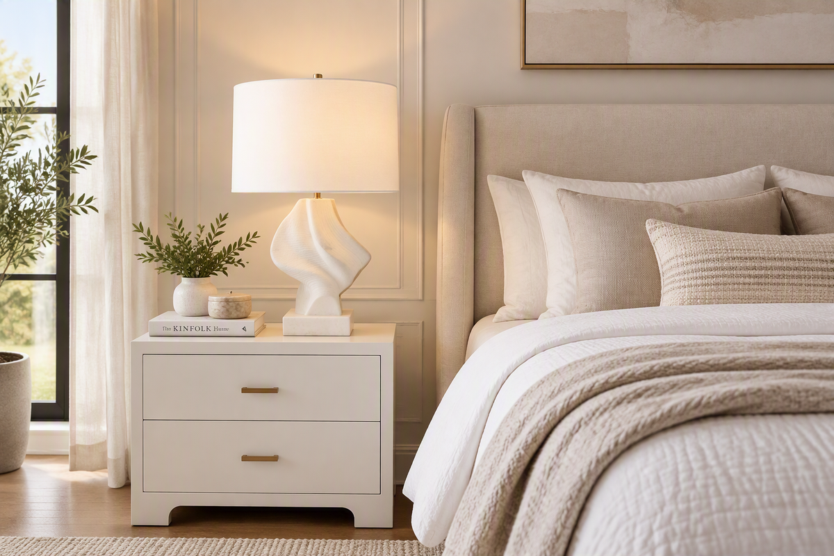 QUARTZ TABLE LAMP