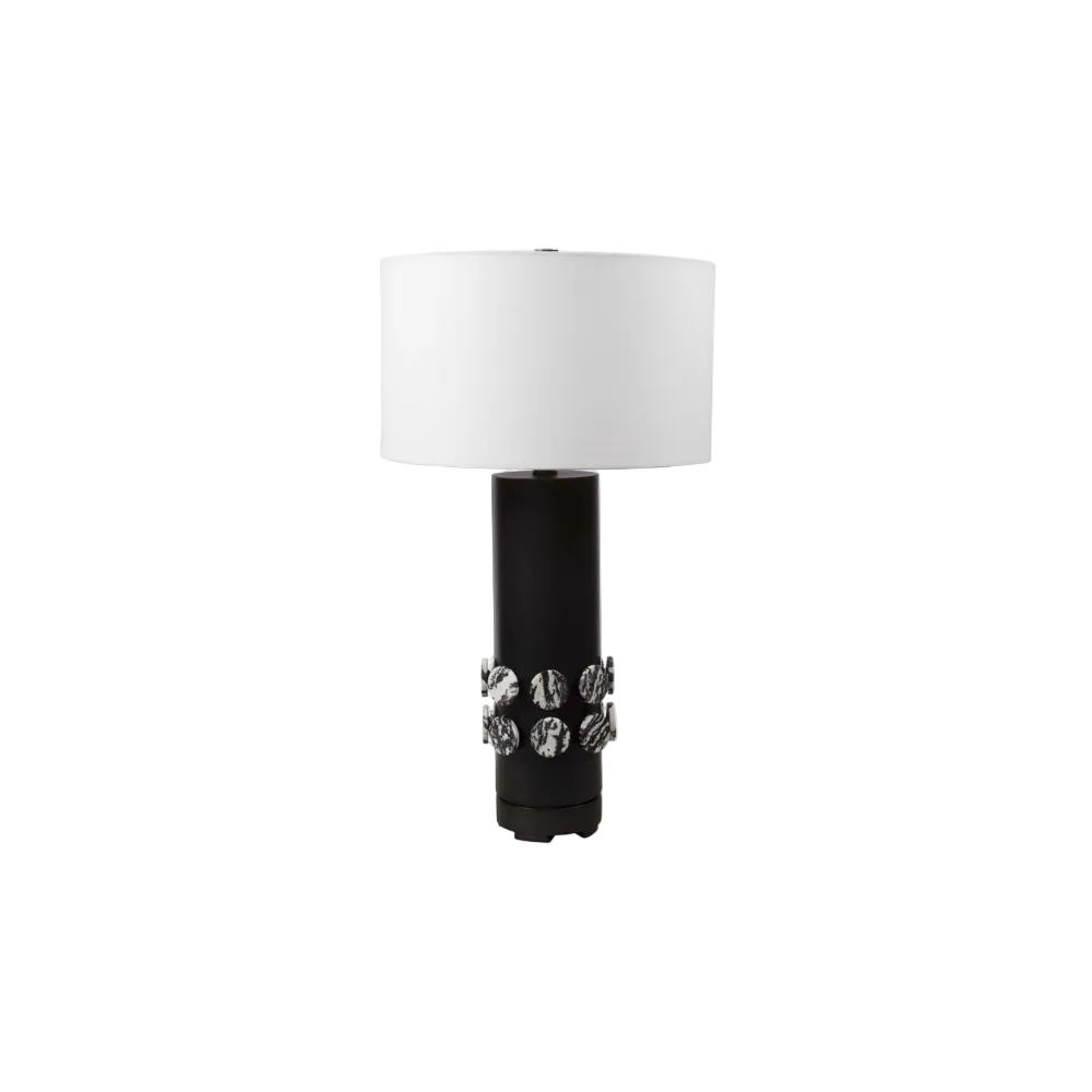 ZEBRA STONE LAMP - FLOOR MODEL