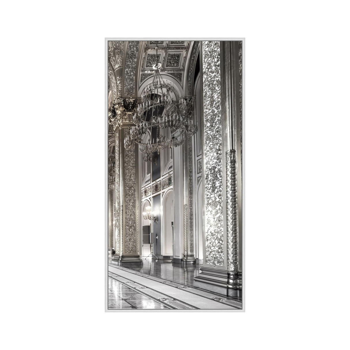 OPULENT INTERIOR TRIPTYCH