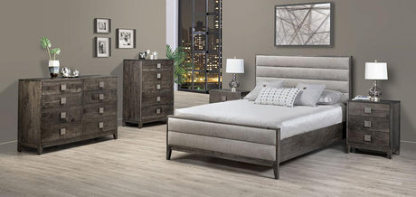 BELMONT WIDE 2 DRAWER NIGHTSTAND