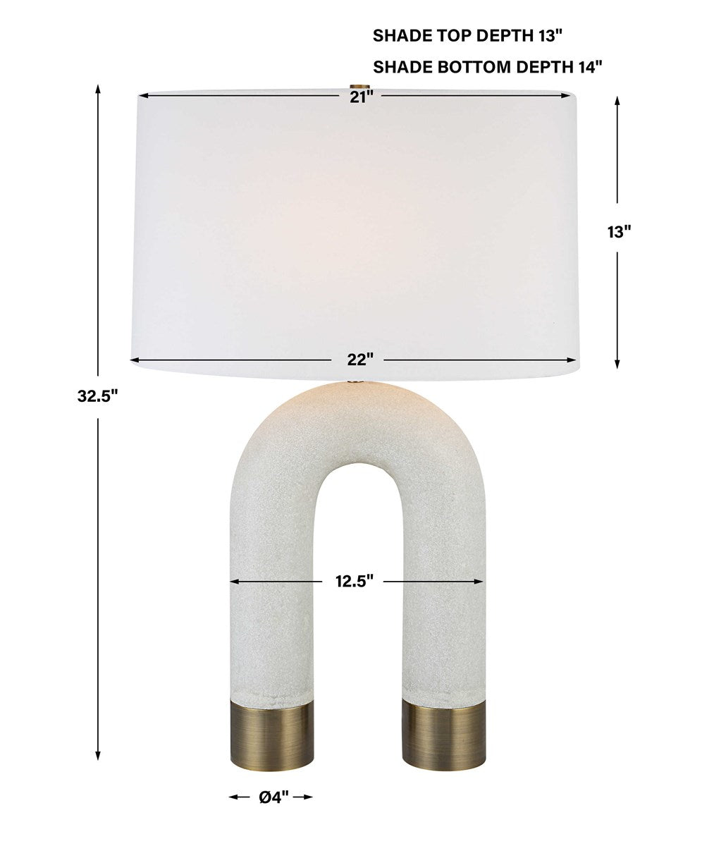U-TURN TABLE LAMP