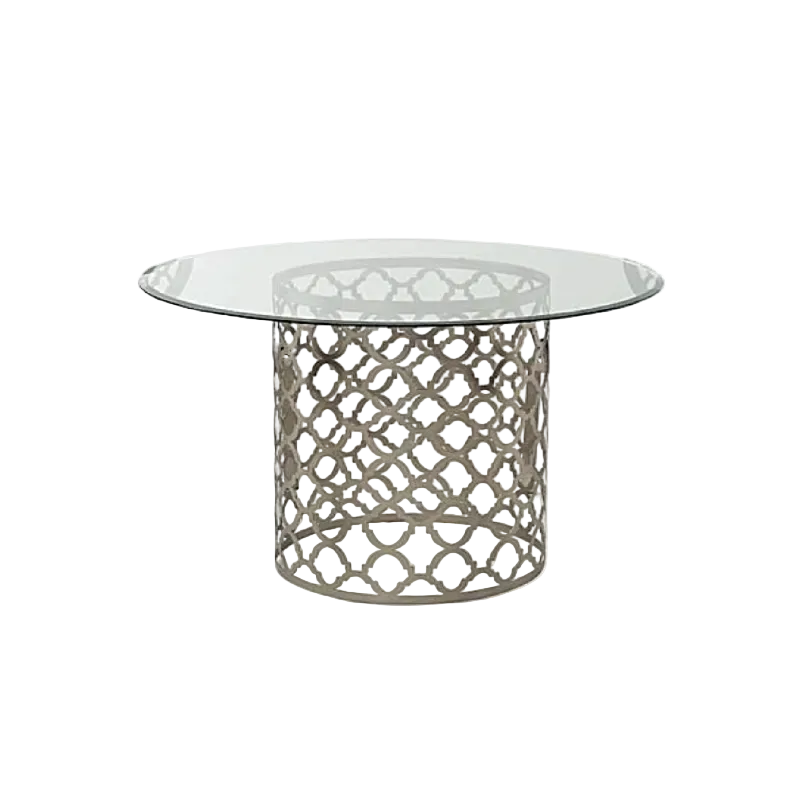 QUATREFOIL DINING TABLE BASE ONLY
