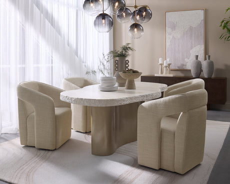 IDRIS DINING TABLE - 86"
