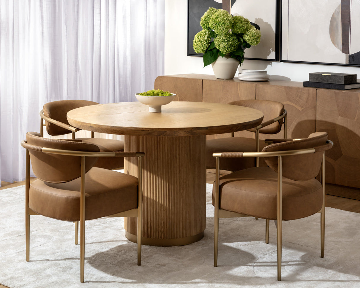 KALLA DINING TABLE - ROUND