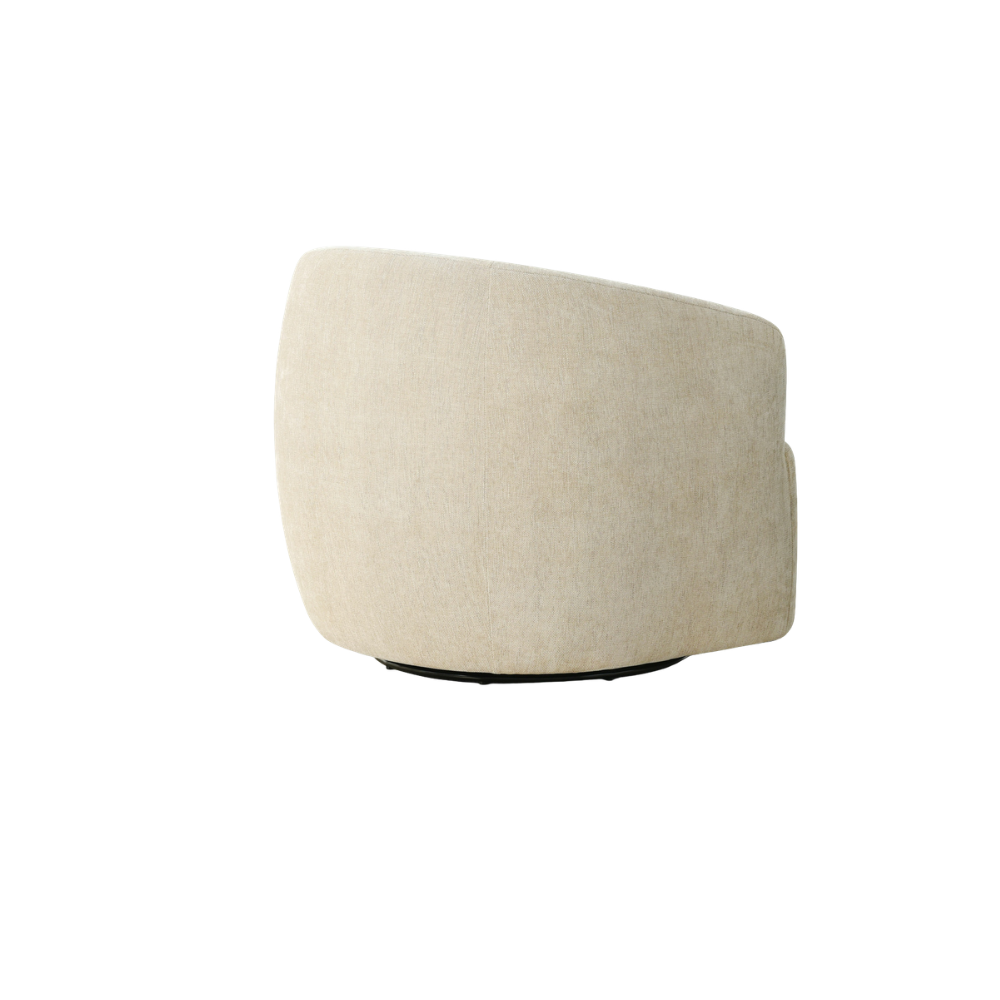 SOFIA SWIVEL CHAIR - LIGHT BROWN