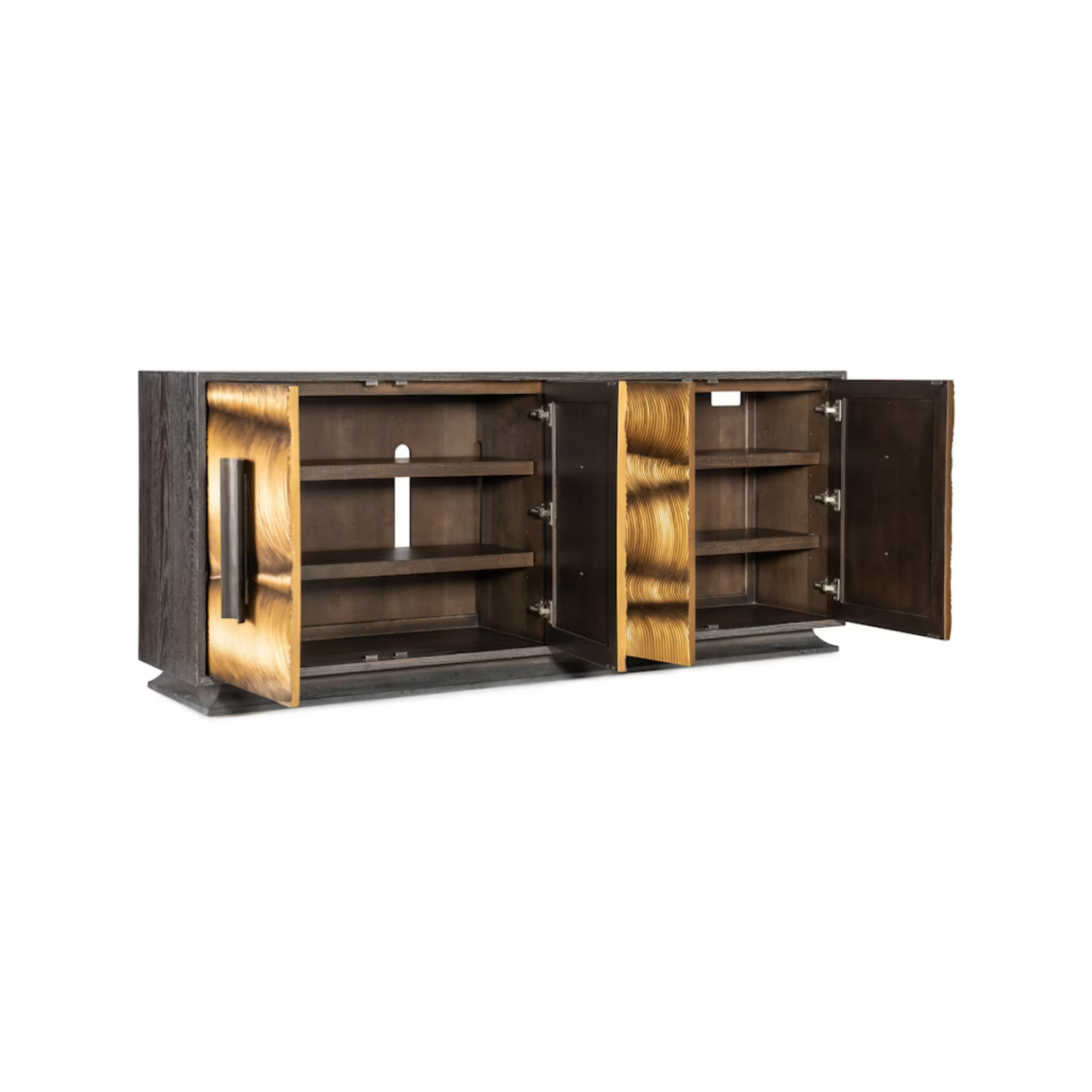 SWALEY FOUR DOOR CREDENZA - FLOOR MODEL