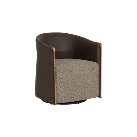 LEONTINE SWIVEL LOUNGE CHAIR