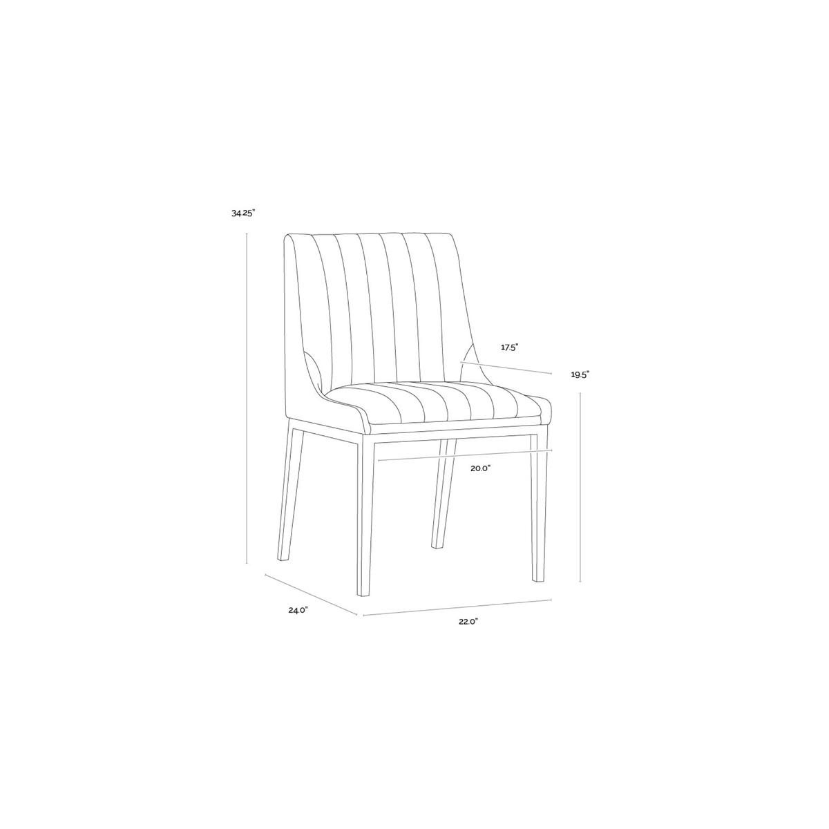 HALDEN DINING CHAIR