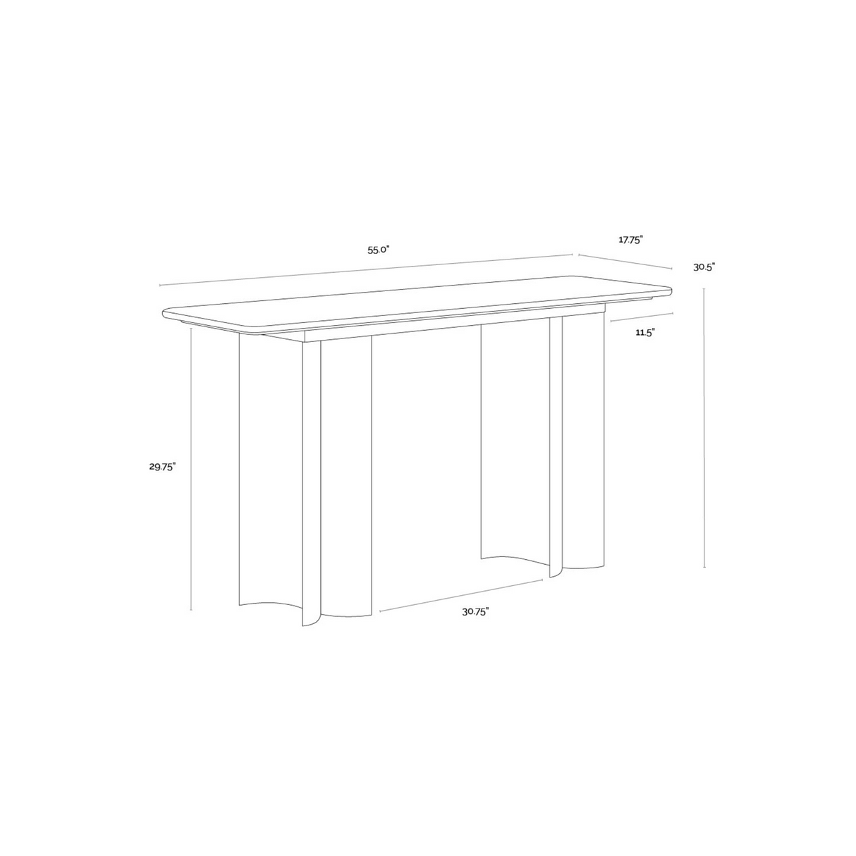 ASTARA CONSOLE TABLE
