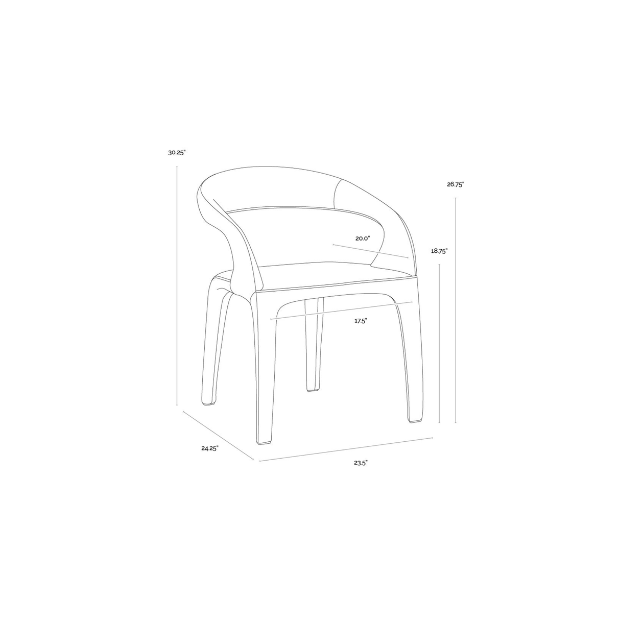 ATIKA DINING ARMCHAIR