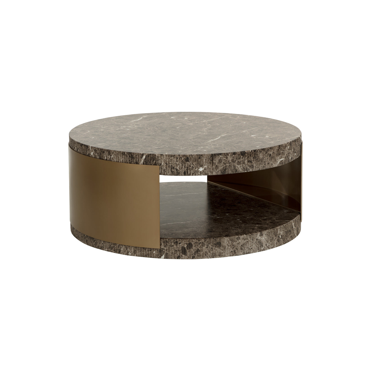 CAVETTE COFFEE TABLE - MARBLE LOOK