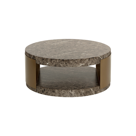 CAVETTE COFFEE TABLE - MARBLE LOOK