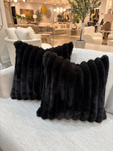 SABLE BLACK TOSS CUSHION