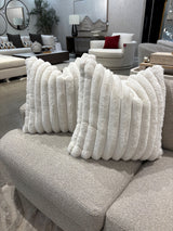 SABLE CREAM TOSS CUSHION