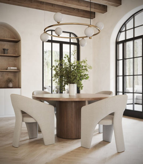 MODERN ROUND DINING TABLE