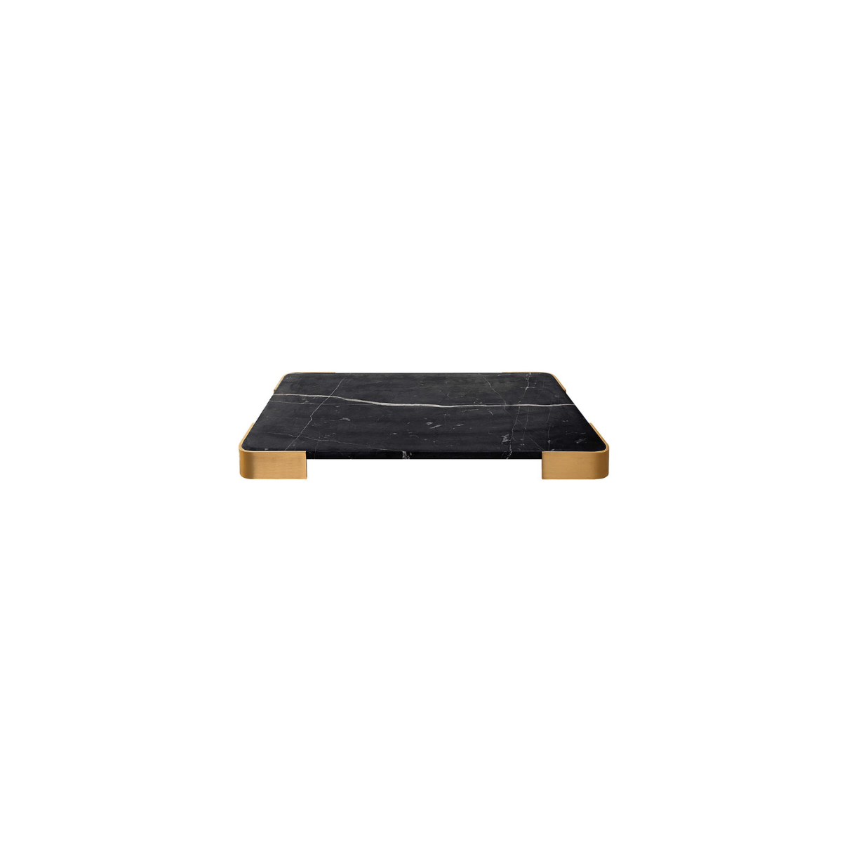 ELEVATED TRAY BLACK MARBLE