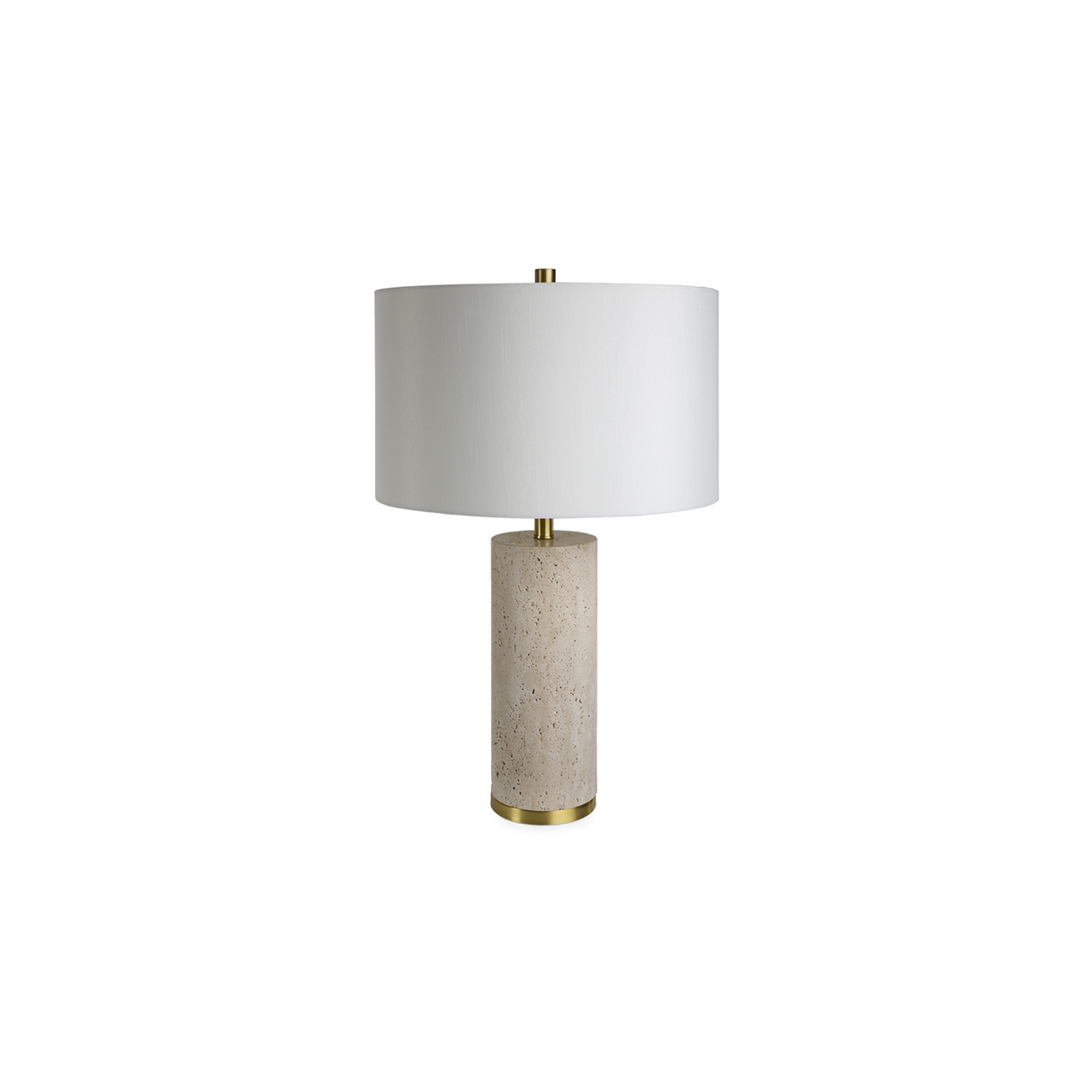 ALLY TRAVERTINE TABLE LAMP