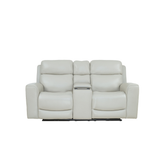 DENVER II LOVESEAT-CHOCOLATE W/CONSOLE
