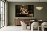 Dining room setting without dimension labels