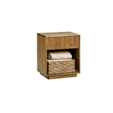 LOTUS 1 DRAWER NIGHTSTAND