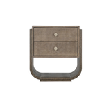 MODERN MOOD TWO DRAWER NIGHTSTAND