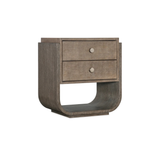 MODERN MOOD TWO DRAWER NIGHTSTAND