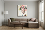 The First Visitor in a new sectional room setting