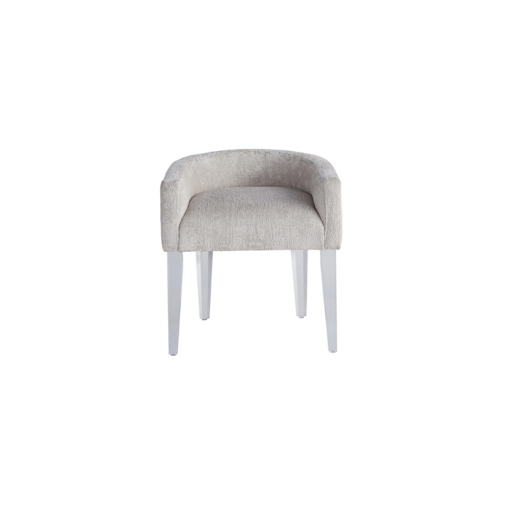 Gray vanity online chair